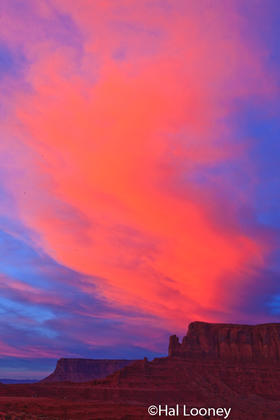 _095 Fire at Sundown, Monument Valley
